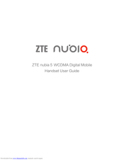 zte nubia 5 User Manual