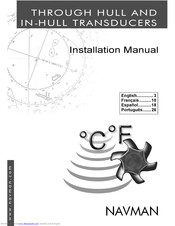 Navman THROUGH HULL AND IN-HULL Installation Manual