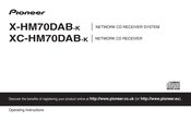 Pioneer XC-HM70DAB-K Operating Instructions Manual