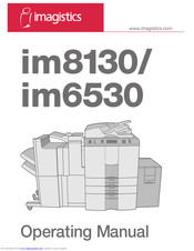 imagistics im8130 Operating Manual