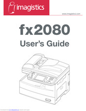 imagistics fx2080 User Manual