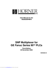 HORNER HE693SNPMPX User Manual