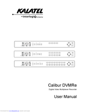 KALATEL Calibur DVMRe-16CD User Manual