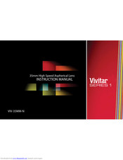 Vivitar VIV-35MM-N Instruction Manual