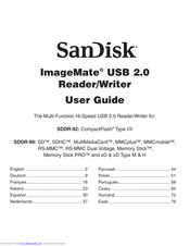 SanDisk ImageMate SDDR-92 User Manual