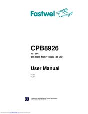 Fastwel CPB8926 User Manual