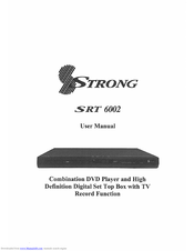 Strong SRT 6002 User Manual