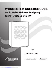 Worcester GREENSOURCE User Manual