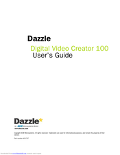 Dazzle Digital Video Creator 100 User Manual