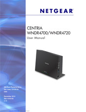 Netgear CENTRIA WNDR4720 User Manual
