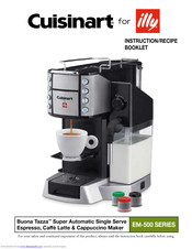 Cuisinart Buona Tazza EM-500 Series Instruction/Recipe Booklet
