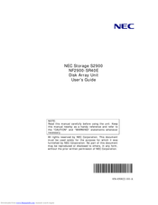 NEC NF2900-SR40E User Manual
