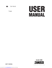 Zanussi ZQF11430DA User Manual