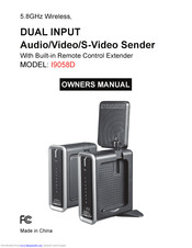 Crest Audio I9058D Owner's Manual