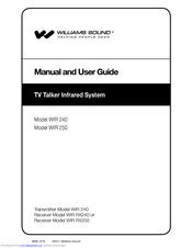 Williams Sound WIR 240 Manual And User Manual