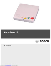 Bosch Carephone 10 User Manual
