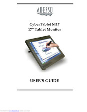 Adesso CyberTablet M17 User Manual
