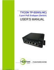 Tycon Power Systems TP-SSW5(-NC) User Manual