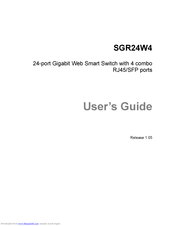 Amer SGR24W4 User Manual