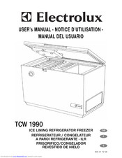 Electrolux TCW 1990 User Manual