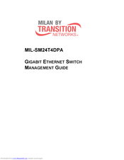 MiLAN MIL-SM24T4DPA Management Manual