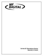 MF DIGITAL Scribe EC Standalone Series Operator's Manual