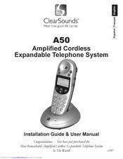 ClearSounds A50 Installation Manual & User Manual