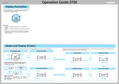 Casio 2736 Operation Manual