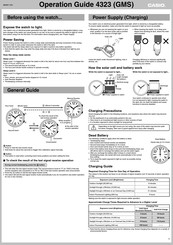 Casio 4323 Operation Manual