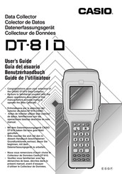 Casio DT-810 User Manual