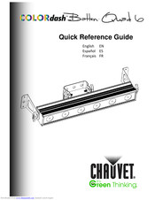 Chauvet COLORdash Batten-Quad 6 Quick Reference Manual