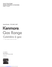 Kenmore 970-3367 Series Use & Care Manual