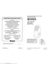 Kenmore 758.17006 Use And Care Manual