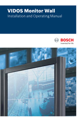 Bosch VIDOS Installation And Operating Manual