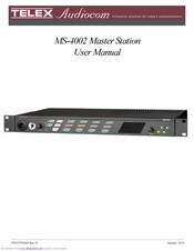 Audiocom MS-4002 User Manual