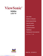 ViewSonic VS11287-1E Guida Dell'utente
