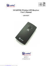 Leadtek GPS 9537 User Manual