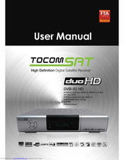 TocomSat Duo HD DVB-S2 HD User Manual