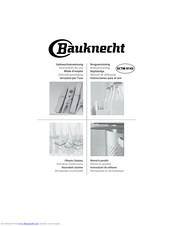 Bauknecht ECTM 9145 Instructions For Use Manual