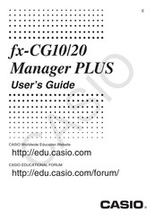Casio fx-CG10 User Manual