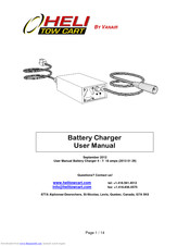 Vanair Battery Charger User Manual
