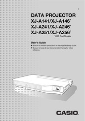 Casio SLIM XJ-A141 User Manual