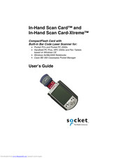 Socket In-Hand Scan Card-Xtreme User Manual