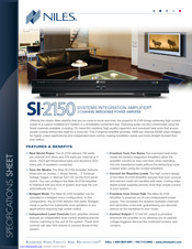 Niles Si 250 Manuals Manualslib