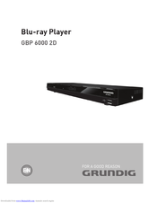 Grundig GBP 6000 2D Manual