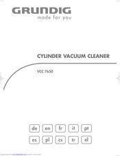 Grundig VCC 7650 Manual