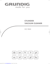Grundig VCC 9850 Manual