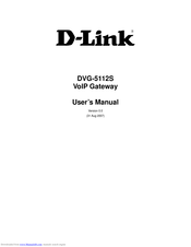 D-Link DVG-5112S User Manual