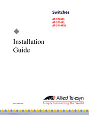 Allied Telesis AT-3714FXL Installation Manual