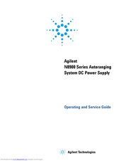 Agilent Technologies N8900 series Operating Manual